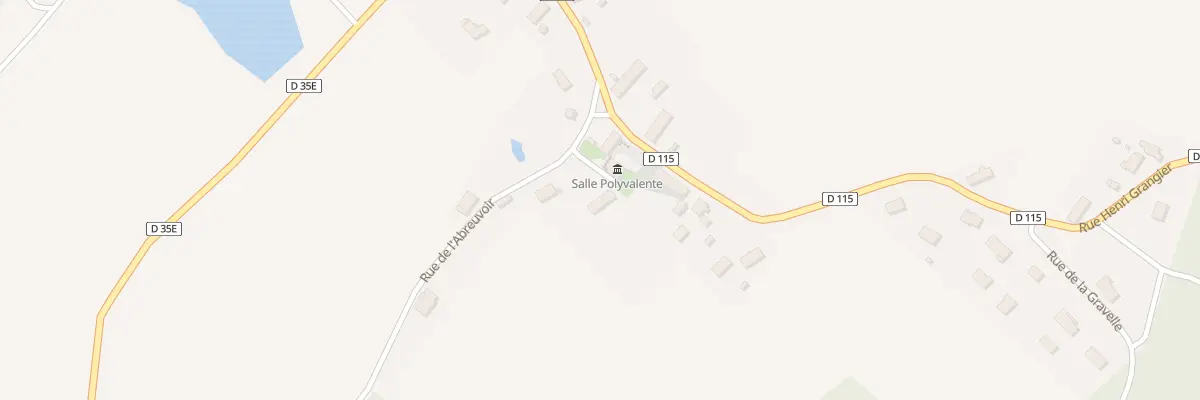 Plan du 4 Rue de l’Abreuvoir à Montmain