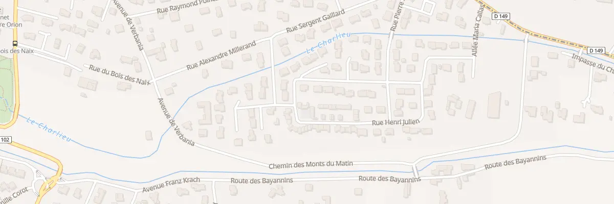 Plan du 32 Rue Henri Jullien à Bourg-de-Péage