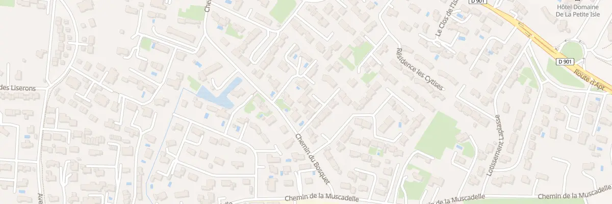 Plan du 473 Che du Bosquet à L’Isle-sur-la-Sorgue