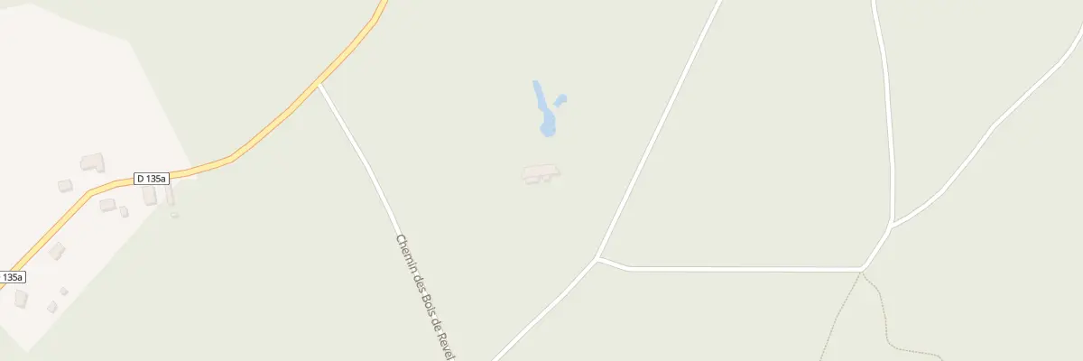 Plan du 245 Che des Bois de Revel à Pisieu