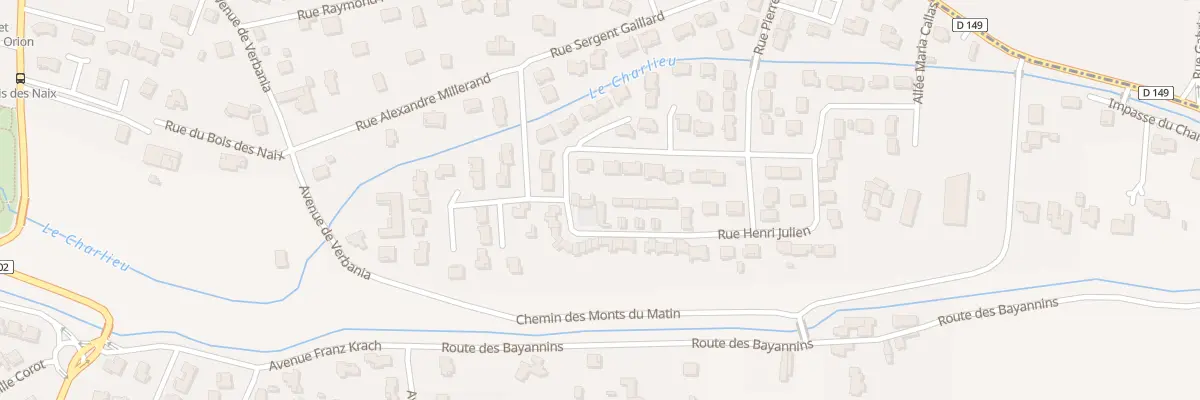 Plan du 28 Rue Henri Jullien à Bourg-de-Péage