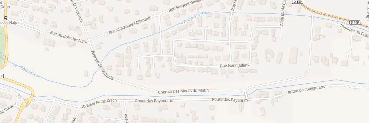 Plan du 30 Rue Henri Jullien à Bourg-de-Péage