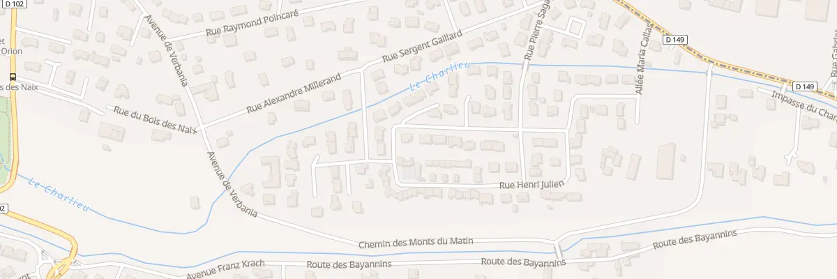 Plan du 25 Rue Philippe Tormento à Bourg-de-Péage