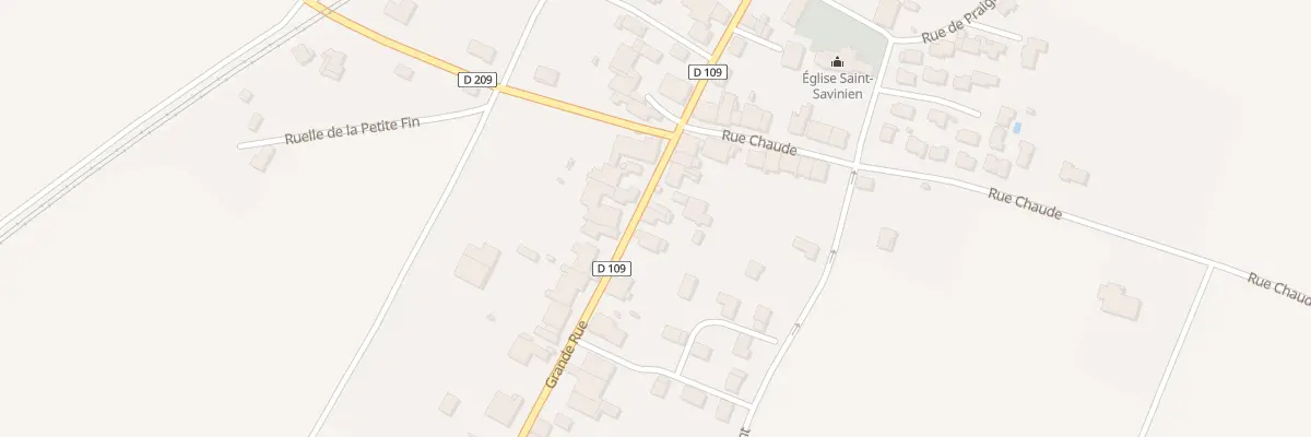 Plan du 29 Gr Grande Rue à Villiers-le-Sec