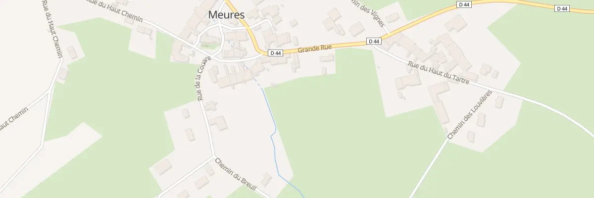 Plan du 3 Rue Grande Rue à Meures