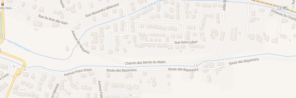 Plan du 31 Rue Henri Jullien à Bourg-de-Péage