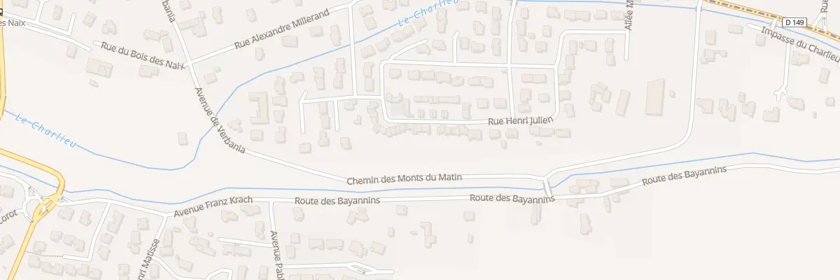 Plan du 29 Rue Henri Jullien à Bourg-de-Péage
