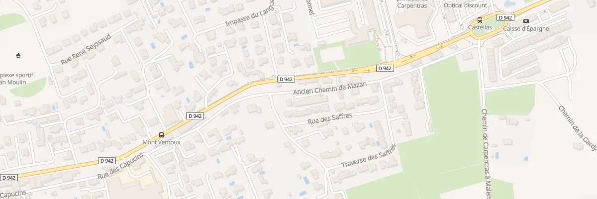 Plan du 354A Ancien Chemin de Mazan à Carpentras