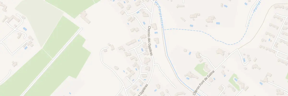 Plan de Che des Gypières à L’Isle-sur-la-Sorgue