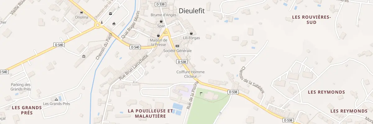 Plan du 27 Rue des Reymonds à Dieulefit