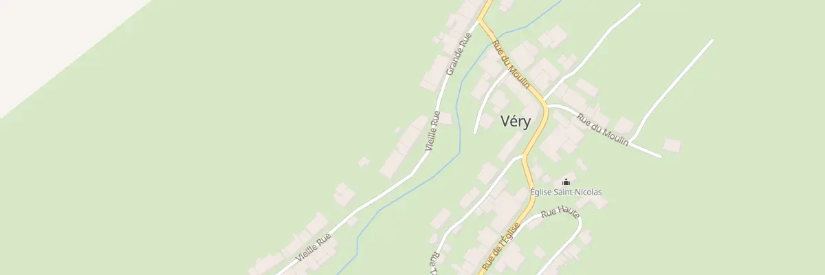 Plan du 4 Vieille Rue à Véry