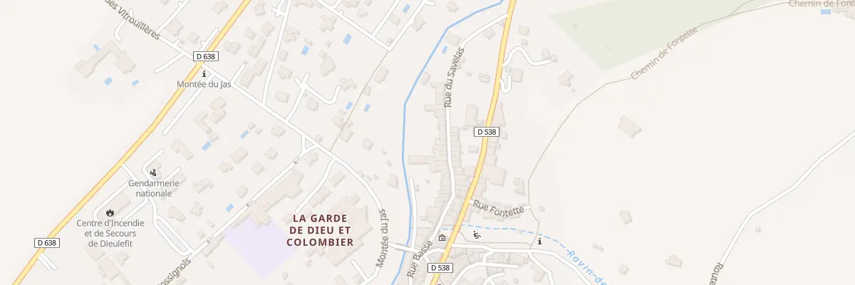 Plan du 31 Rue du Savelas à Dieulefit