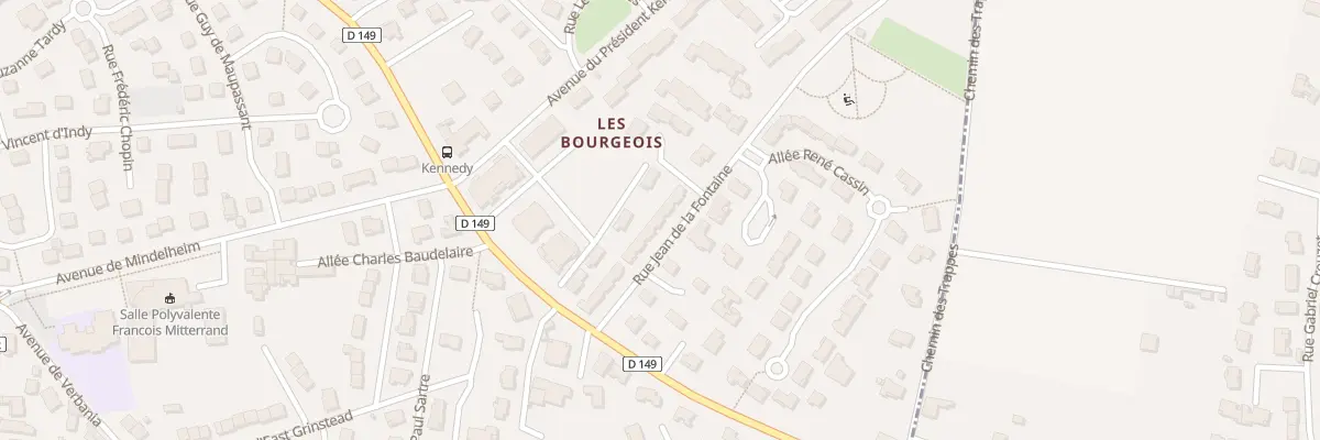 Plan du 15 Rue Jean de la Fontaine à Bourg-de-Péage