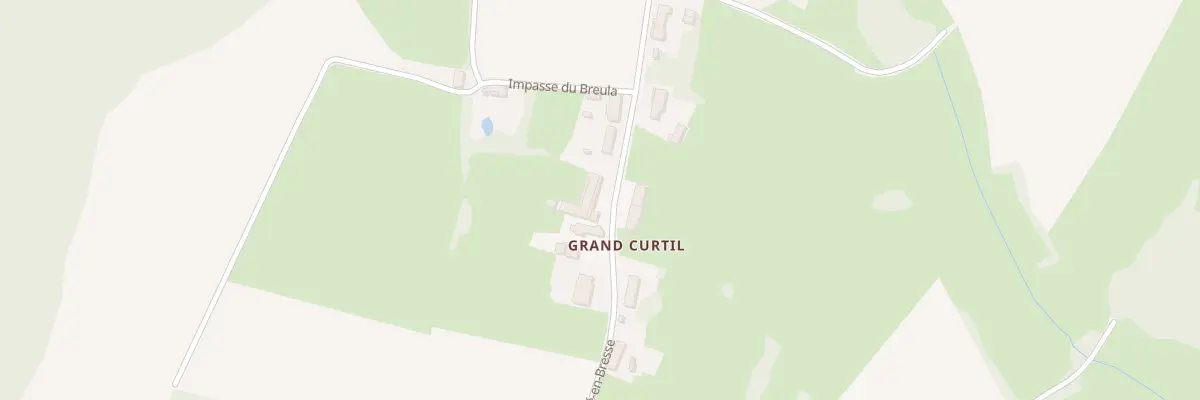 Plan du 823 Rte de Saint Andre en Bresse à Saint-Vincent-en-Bresse