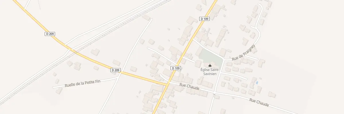 Plan du 20 Gr Grande Rue à Villiers-le-Sec