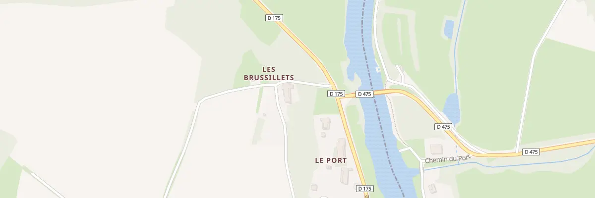 Plan du 105 Mte des Brussillets à Huilly-sur-Seille