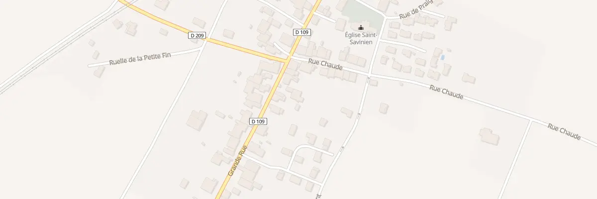 Plan du 27 Gr Grande Rue à Villiers-le-Sec
