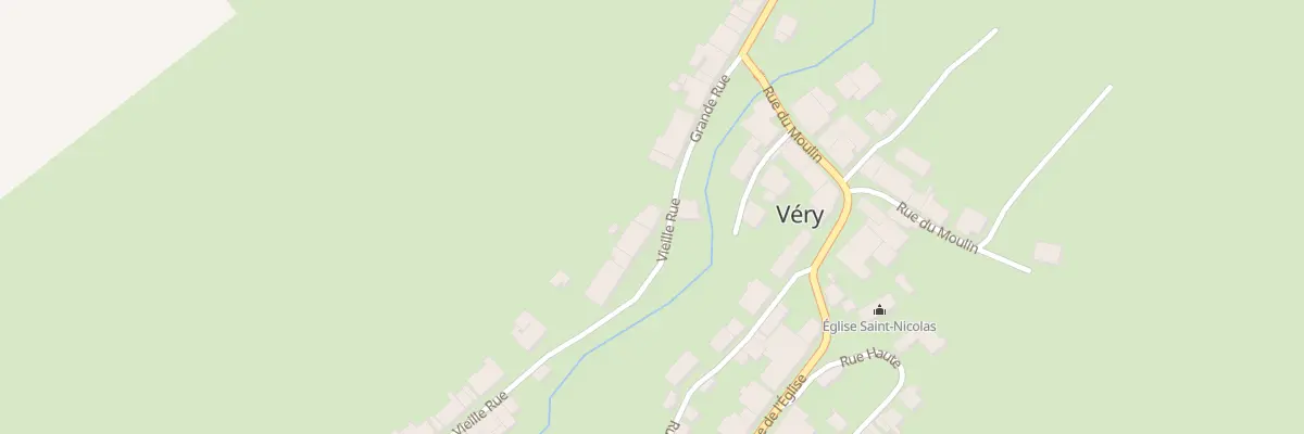 Plan du 2 Vieille Rue à Véry