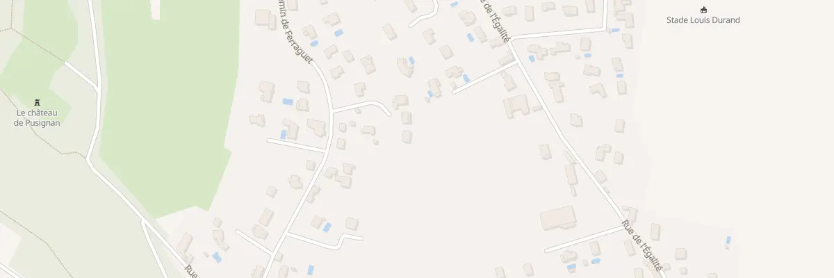 Plan du 4 Imp Berger à Pusignan