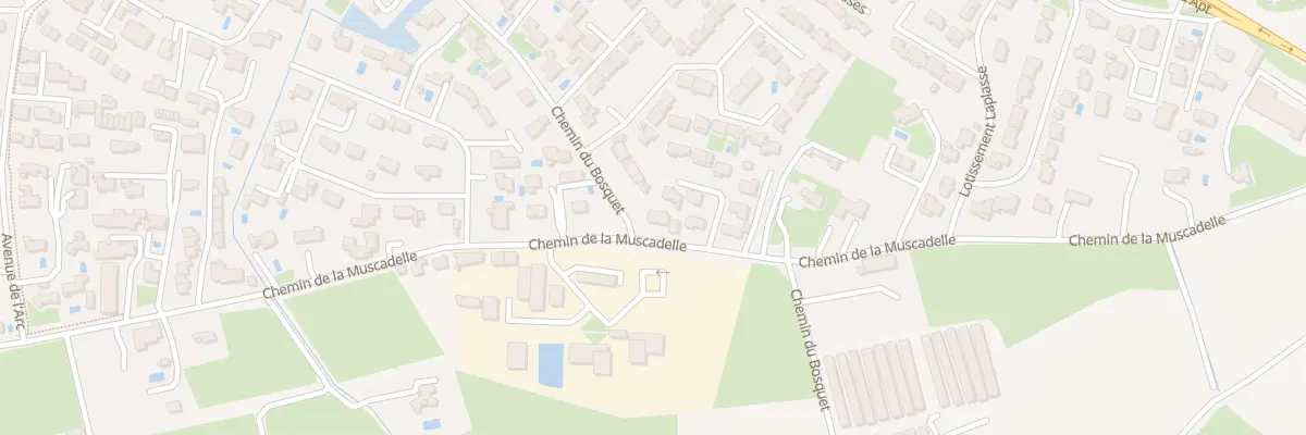 Plan du 1071 Che de la Muscadelle à L’Isle-sur-la-Sorgue