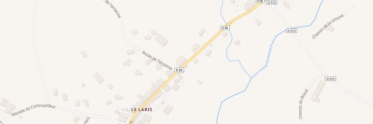 Plan du 290 Rue du Laris à Saint-Christophe-et-le-Laris
