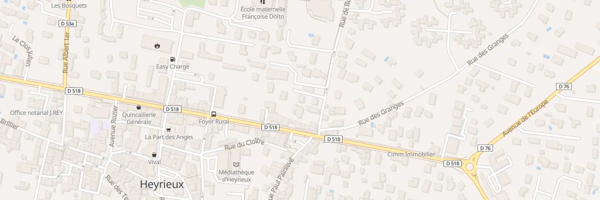 Plan du 5 Rue de Bonce à Heyrieux