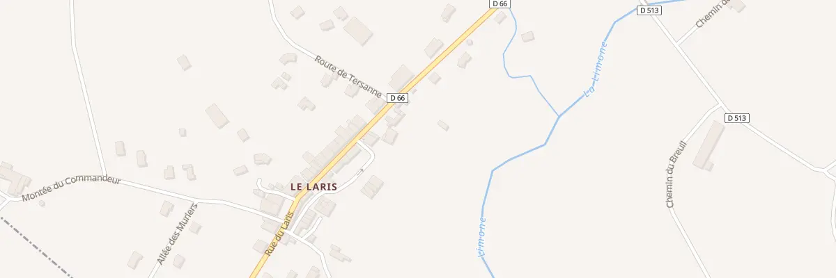 Plan du 335 Rue du Laris à Saint-Christophe-et-le-Laris