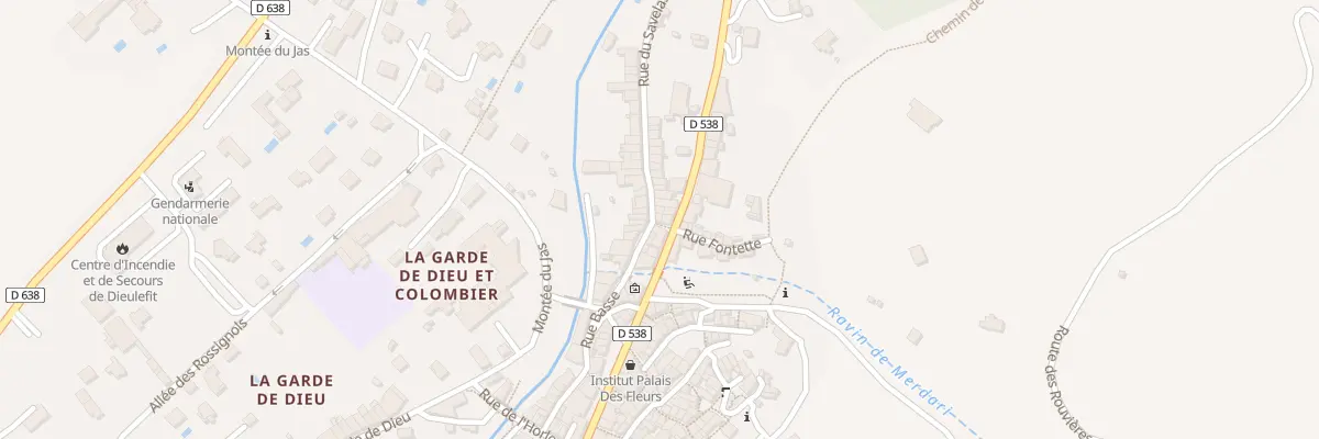 Plan du 1 Rue Fontette à Dieulefit