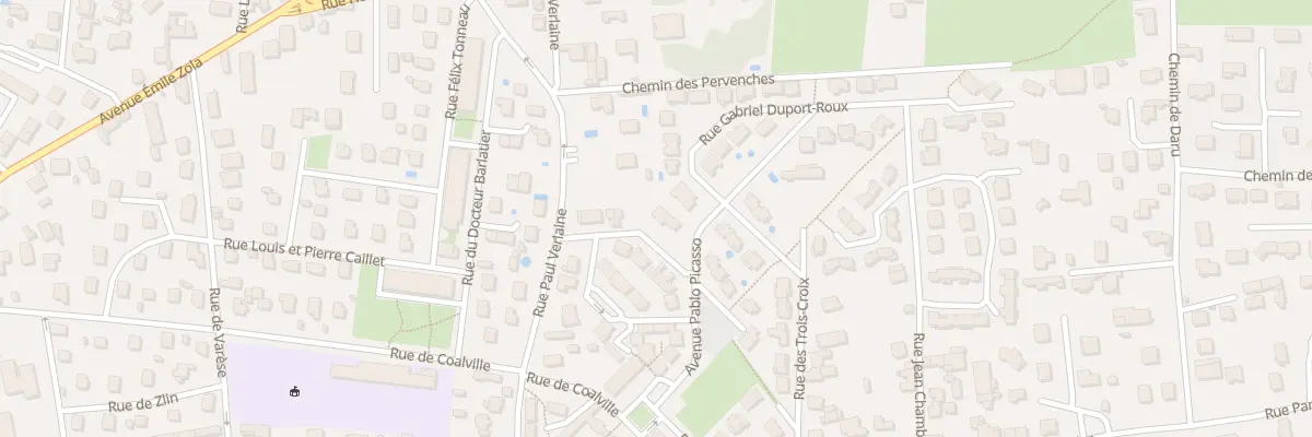 Plan du 3 Rue Salvador Dali à Romans-sur-Isère