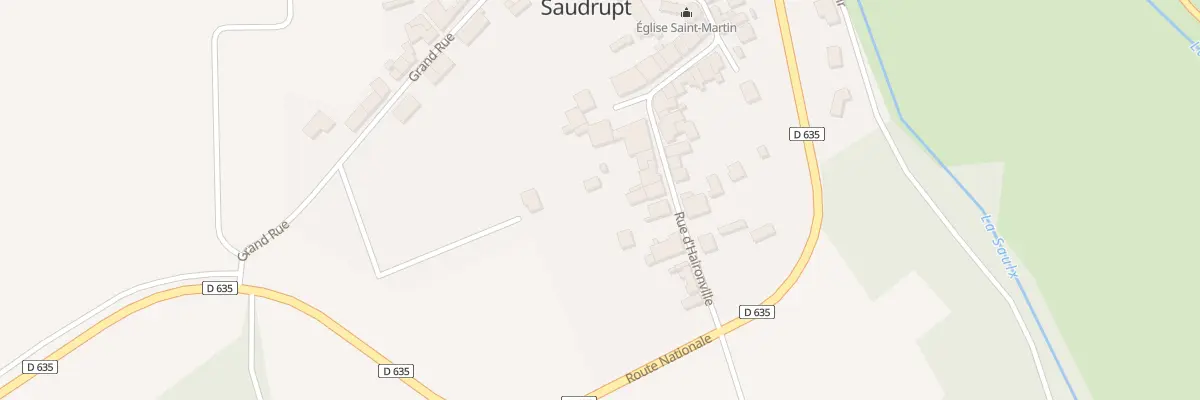 Plan du 30 Rue d’Haironville à Saudrupt