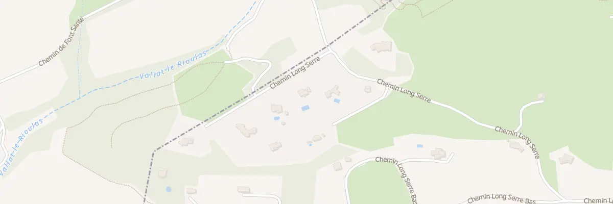Plan du 5094 Che du Long Serre à Saint-Hippolyte-le-Graveyron