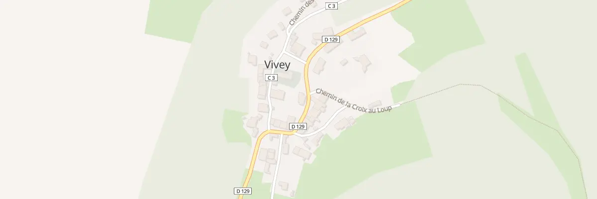 Plan du 13 Rue de la Vallee à Vivey