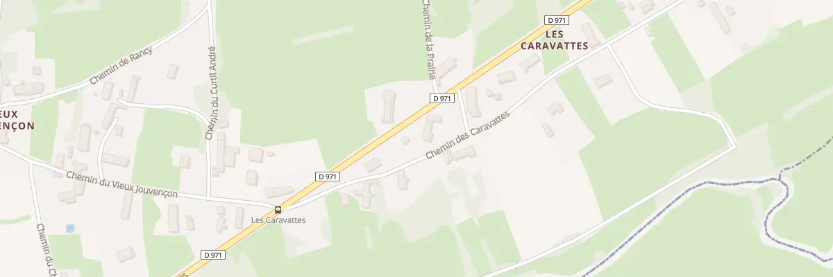 Plan du 621 Rte de Louhans à Jouvençon
