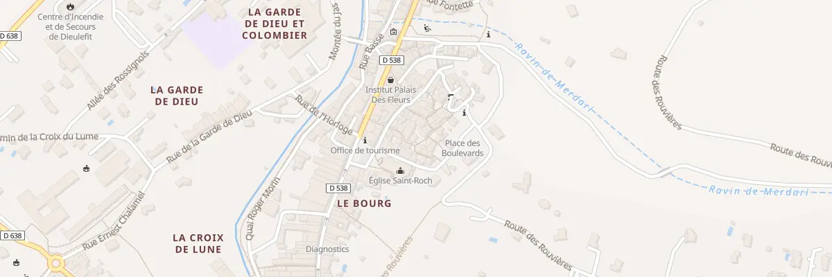 Plan du 1 Rue Supérieure à Dieulefit