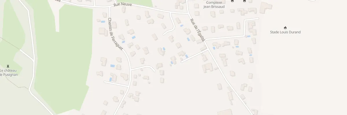 Plan du 32 Rue de l’Egalité à Pusignan