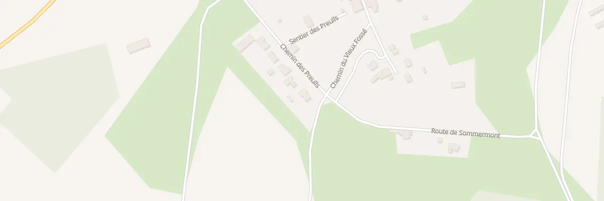 Plan du 9001 Che des Preuils à Maizières
