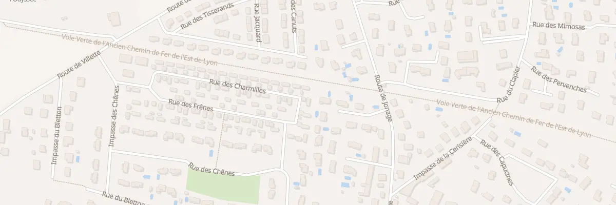 Plan du 31 Rue des Charmilles à Pusignan