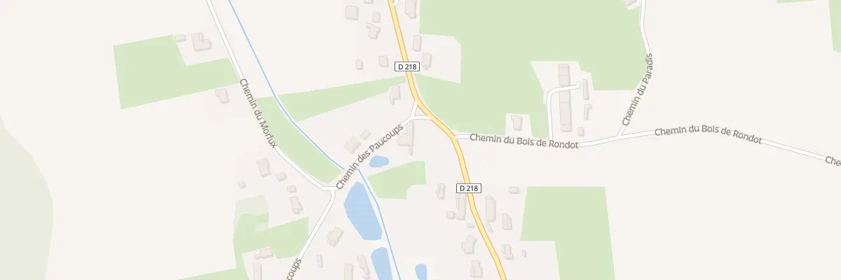 Plan du 5219 La Vrenne à Saint-Martin-en-Bresse