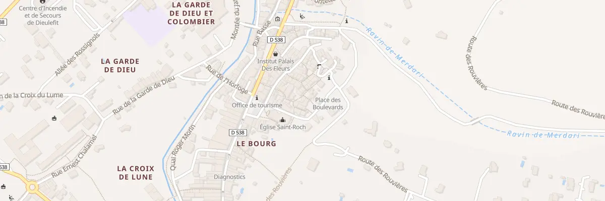 Plan du 2 Rue Supérieure à Dieulefit