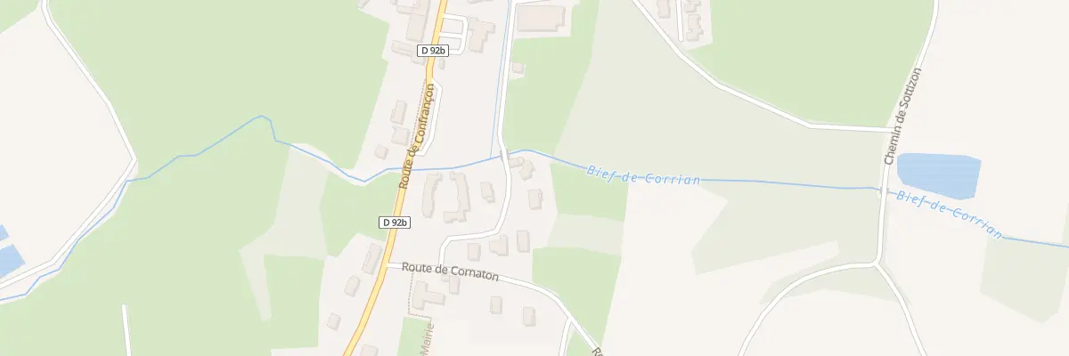 Plan du 112 Imp des Vernes à Confrançon