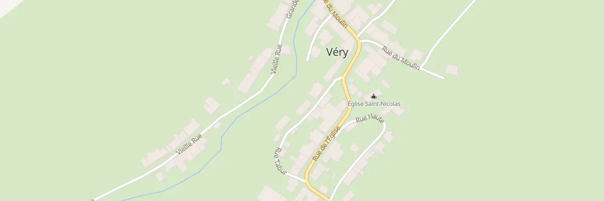 Plan du 8 Rue Tabur à Véry