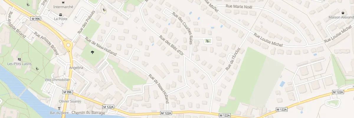 Plan du 11 Rue des Bles d’Or à Longvic