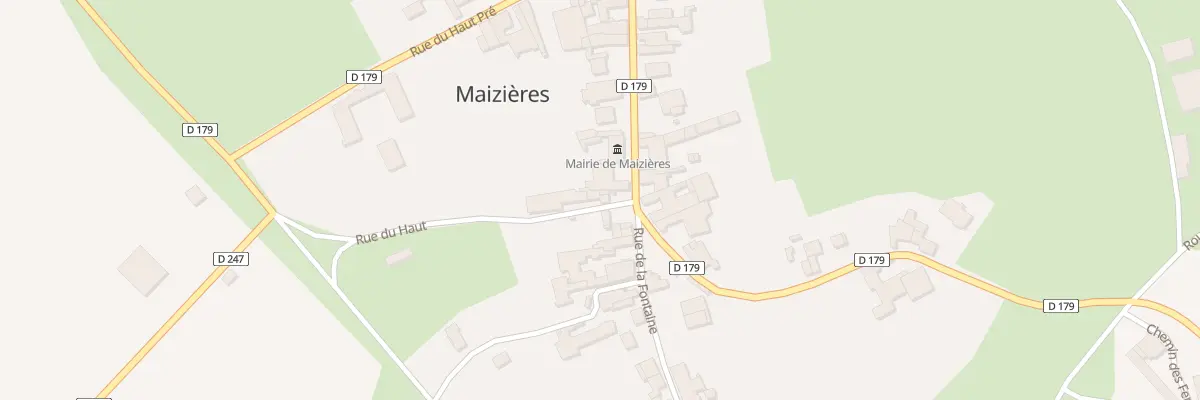 Plan du 2 Rue du Haut à Maizières