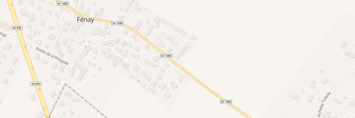 Plan du 2 Rue du Chêne à Fénay