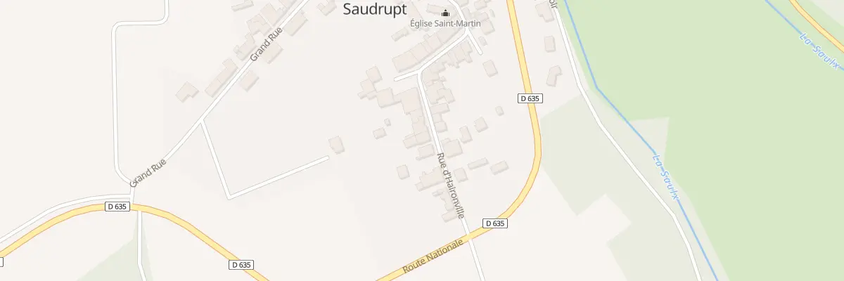 Plan du 32 Rue d’Haironville à Saudrupt