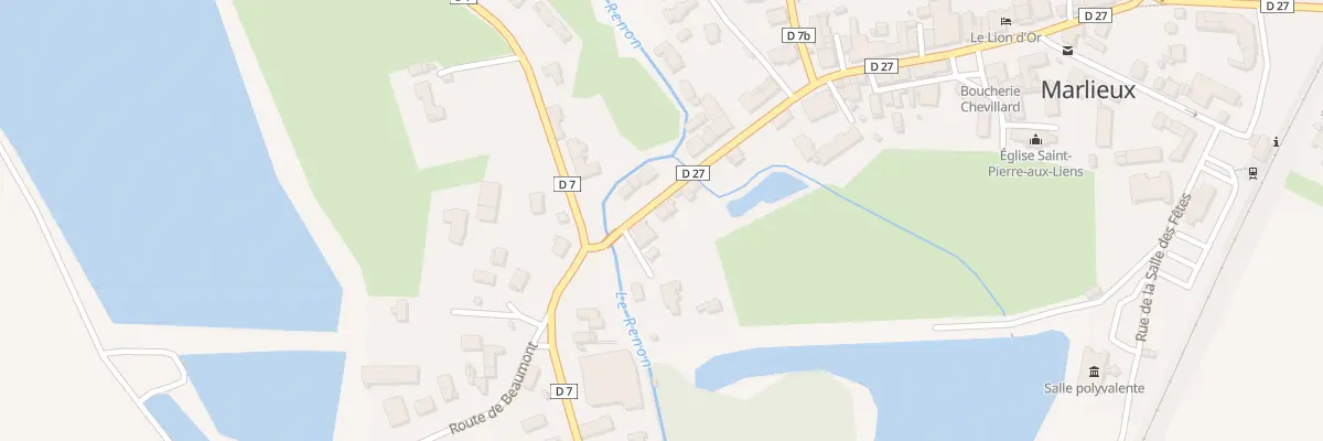 Plan du 557 Gr Grande Rue à Marlieux