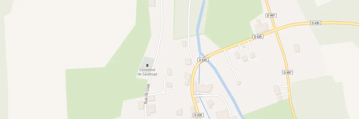 Plan du 9 Rue du Bas de la Cote à Saudrupt