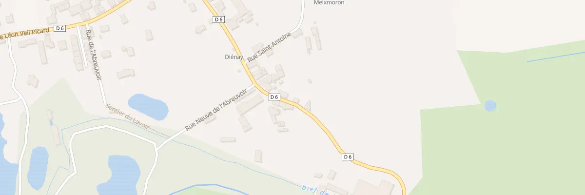 Plan du 19 Vc Grand Rue à Diénay