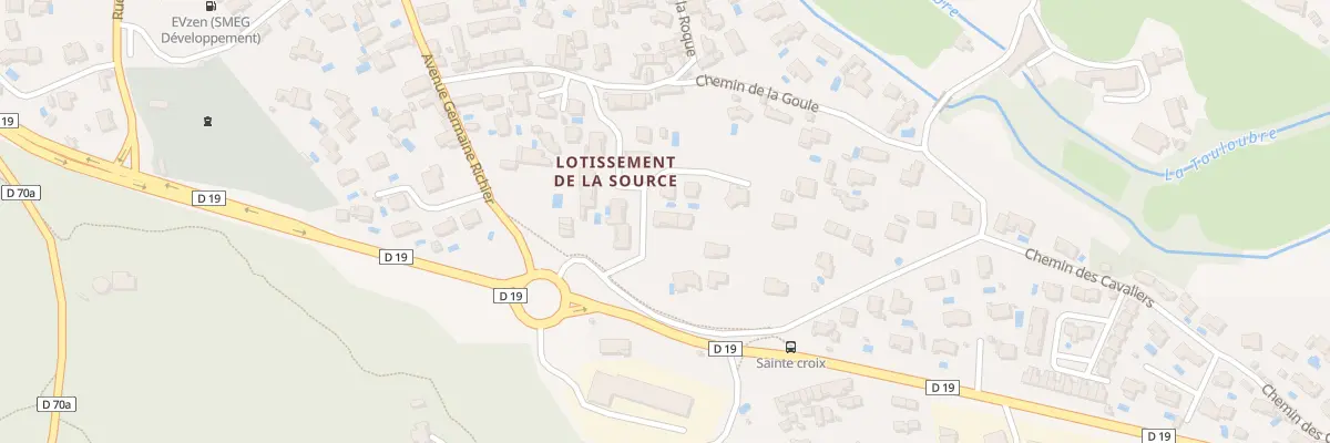 Plan du 8 Rue de la Source à Grans