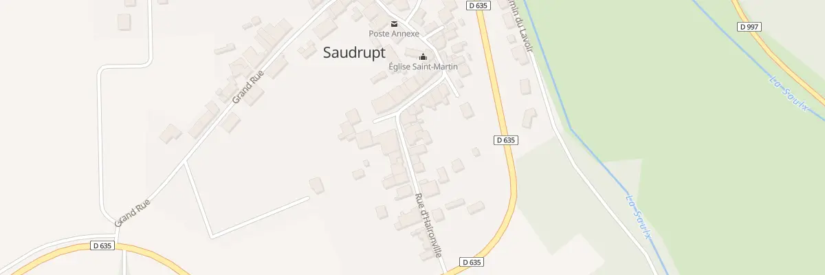 Plan du 29 Rue d’Haironville à Saudrupt